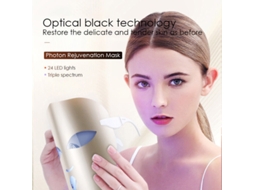 Máscara De Led Photon Terapia Rejuvenescimento Da Pele 24 Luzes Led SUNNY SPACES