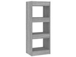 Prateleira/divisória em madeira compensada Cor Sonoma Cinza MAISON EXCLUSIVE (40x30x103 cm)
