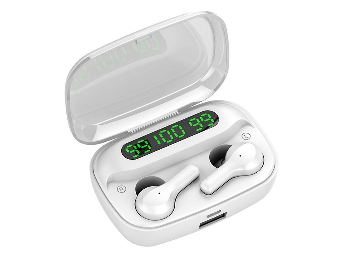 2026 fones de Ouvido Bluetooth 5.0 Tws com Tela Digital Carregamento Móvel Impermeável Controle Táctil