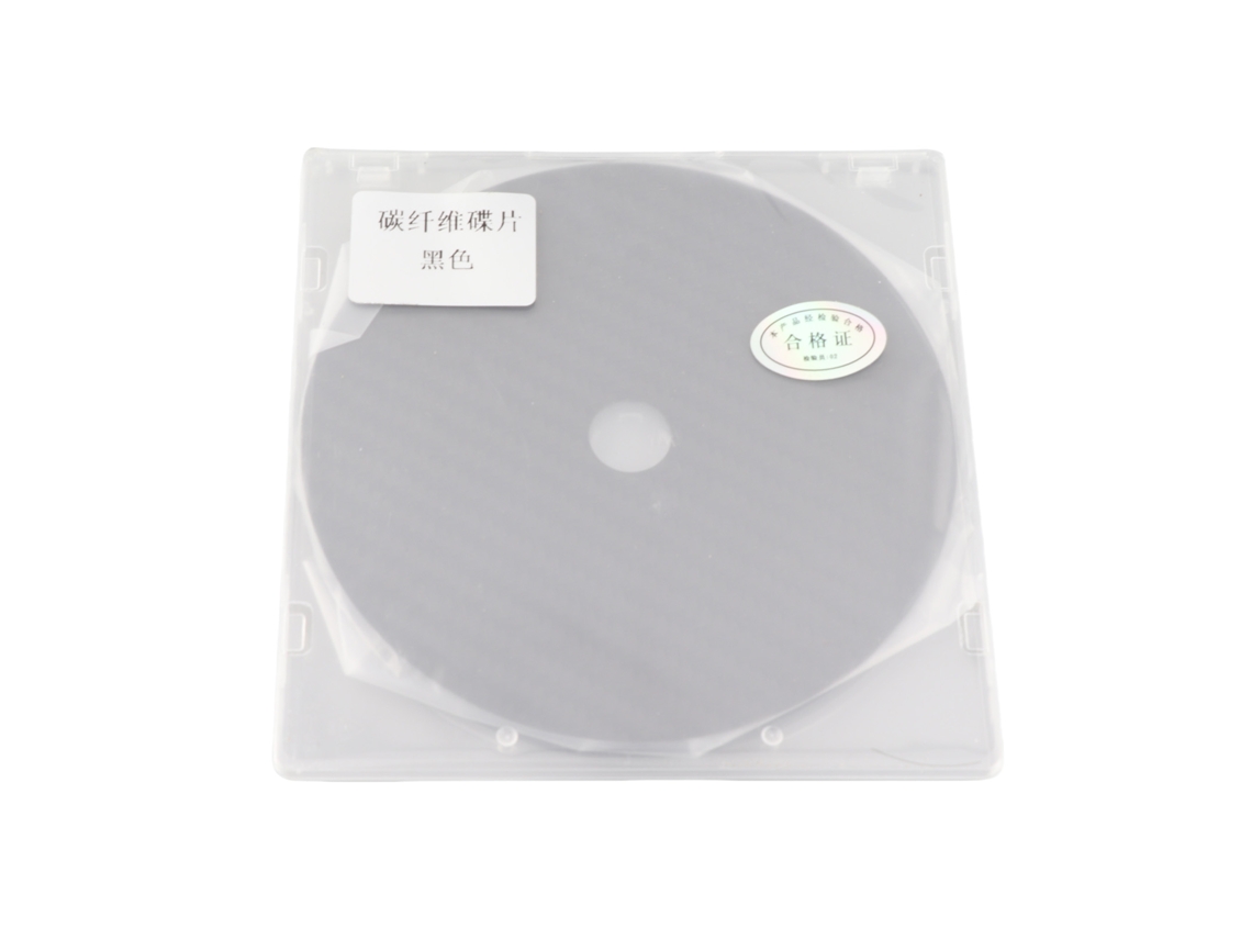 Estabilizador de discos CD/DVD, fibra de carbono EOOCOO