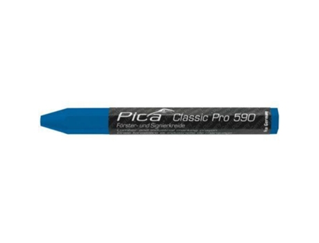 PICA-590/41-marcador industrial crayon classic pro azul (caixa 12)