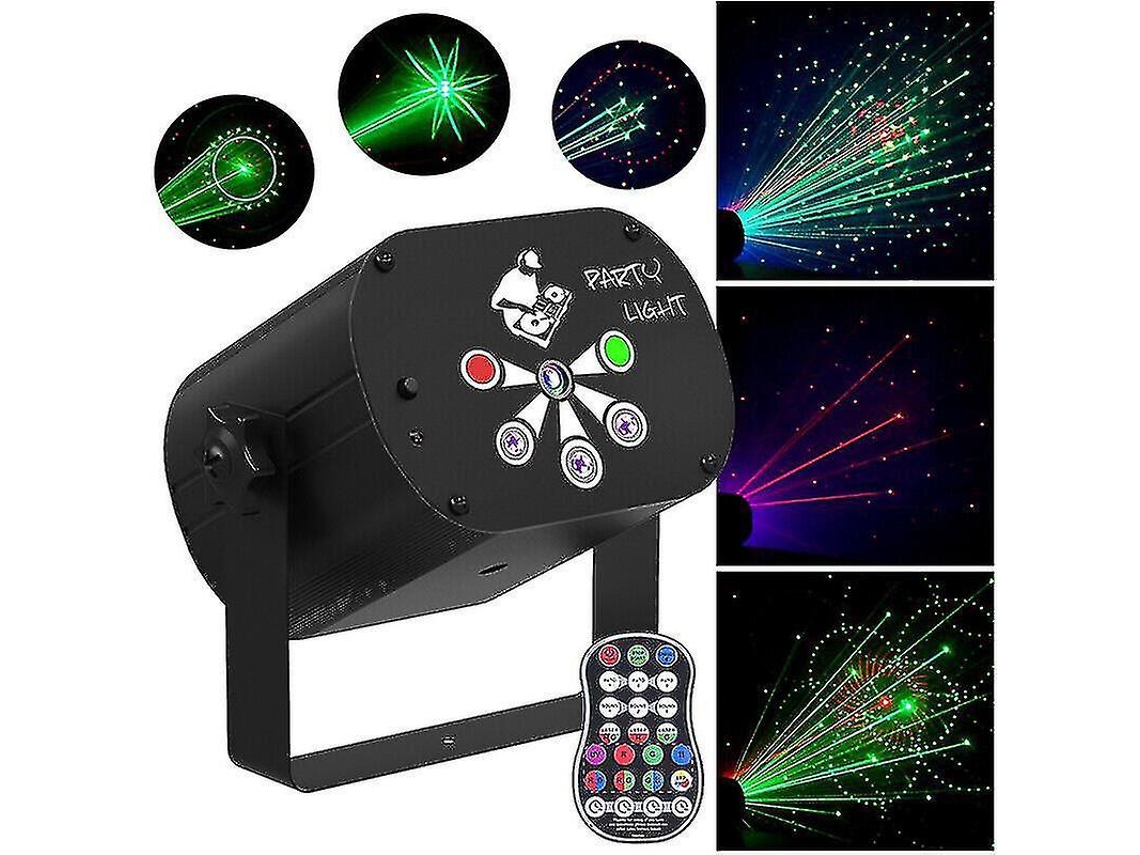 Projetor De Luz De Discoteca Ktv Com Led Rgb Para Festa Em Clube - Luz De Palco A Laser Estroboscópica Uv Com Padrão 480, Controle Remoto E Alimentaçã