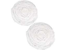 Rolo De Algodão Branco Macio Para Maquiagem E Manicure, Descartável, Pacote Com 2 Unidades