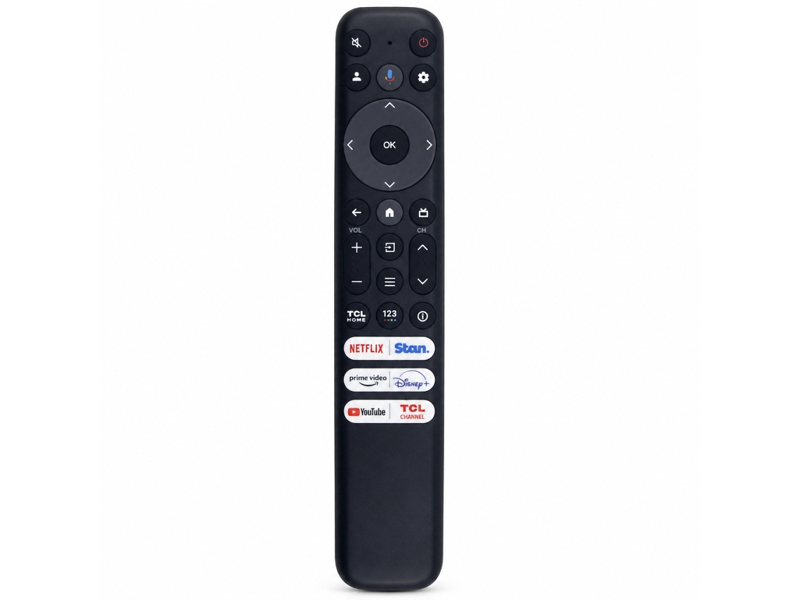 Comando À Distância Infravermelho Rc813 Fab1 Compatível Com Tv Tcl, Sem Configuração E Sem Voz_dae