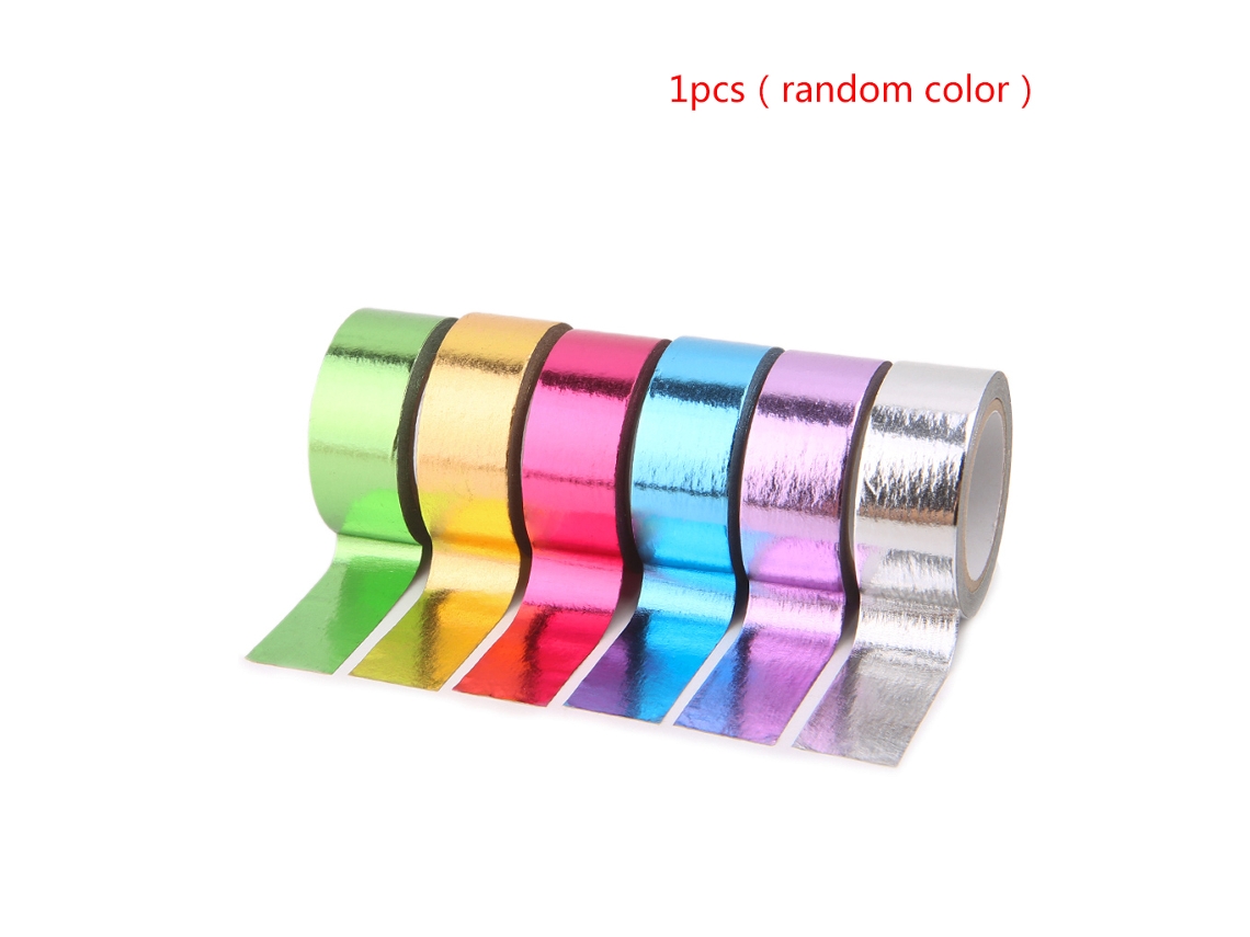 Fita Adesiva Holográfica Prismática Com Glitter Para Decoração De Ginástica Rítmica, Anéis E Bastões Para Scrapbooking, Ideal Para Projetos Diy.