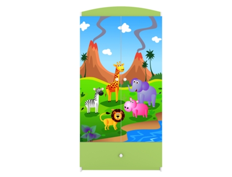 Roupeiro Kocot Kids Babydreams Safari Verde