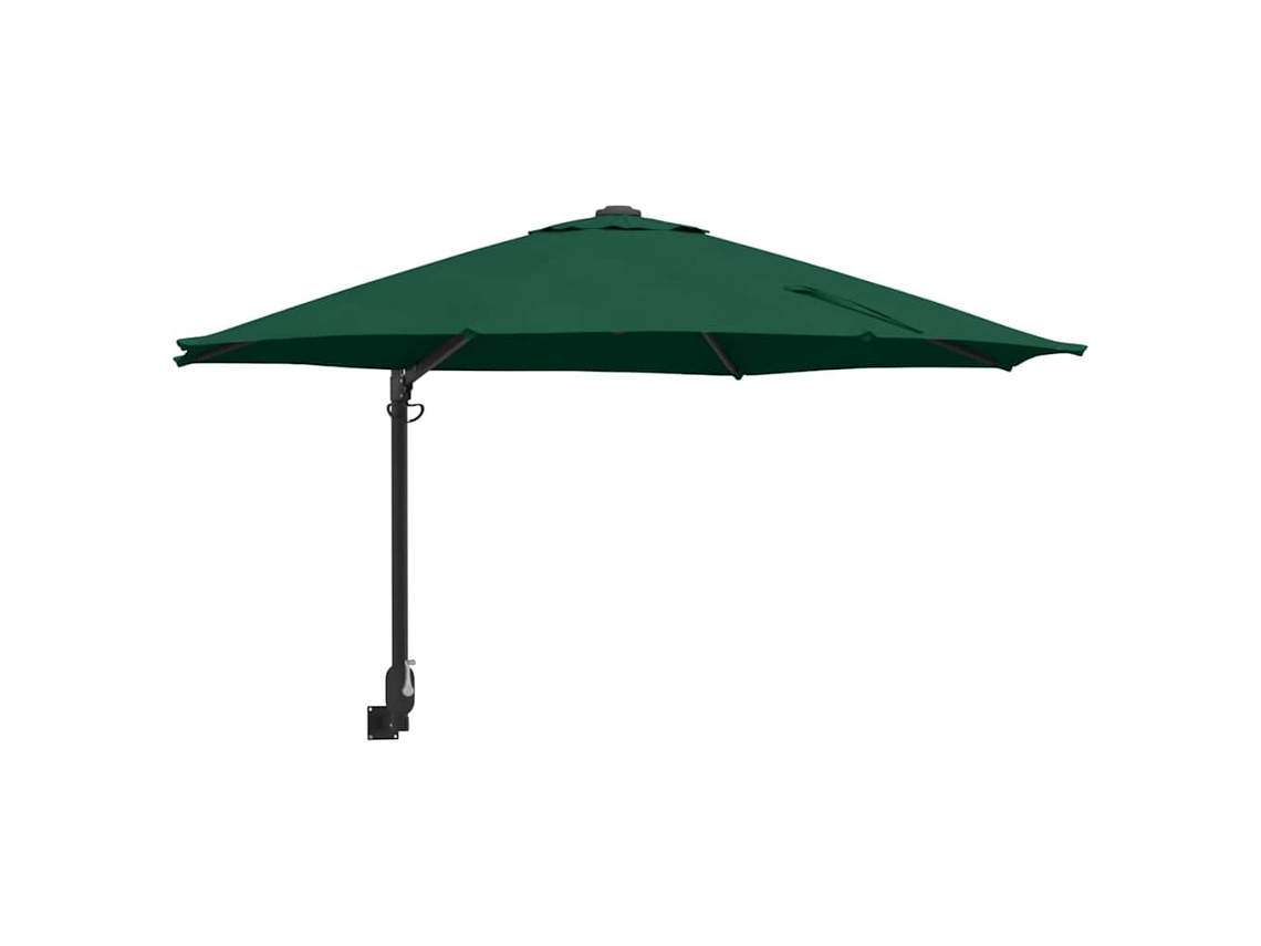 Maison Exclusive - Guarda-sol De Jardim 248 X 248 X 148 Cm Poliéster E Aço Verde