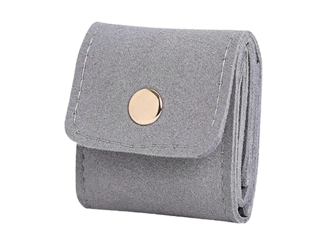 Bolsa De Viagem Para Joias, Pequena Bolsa De Transporte, Com Compartimentos, Dobrável, Moderna, Para Guardar Brincos E Colares. Olysi Shop