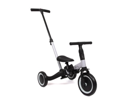 Bicicleta 4 Em 1 Com Pushbar Gio Black Gray Billy