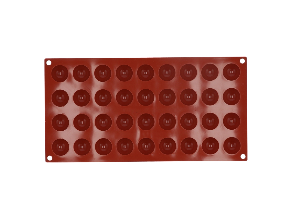 Molde De Silicona Alimentário Com 36 Cavidades Para Bolos, Chocolate, Sabonete E Pão