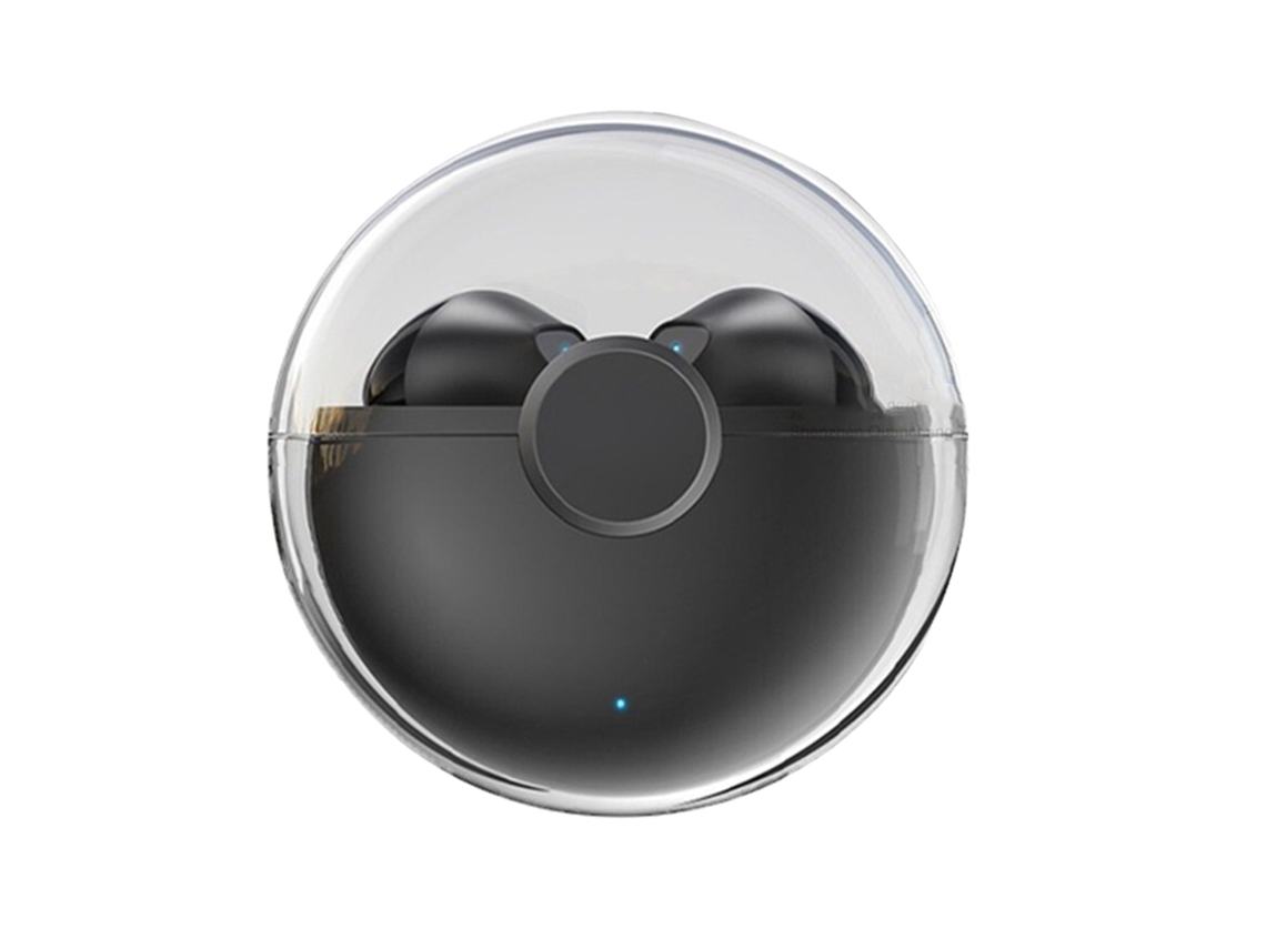 Aetheria fones de Ouvido Bluetooth Sem Fio com Cancelamento de Ruído e Carregamento Rápido para Esportes Preto