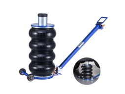 Macaco Pneumático para Carros de 6 Toneladas, 4 Camadas com Coluna Elevada, Manivela Ajustável e Almofada Borracha Espessa, Elevação 170 a 583 Mm