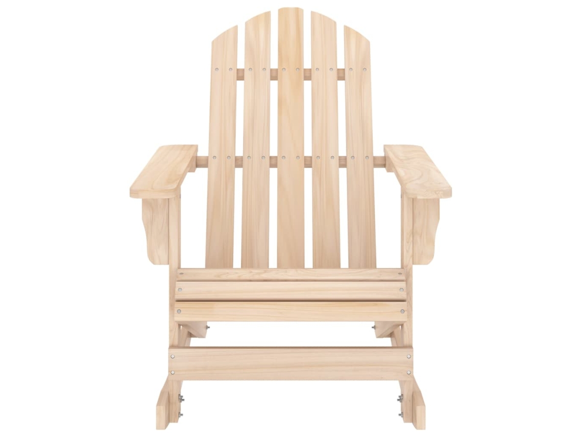 Maison Exclusive - Cadeira Adirondack De Baloiçar Para Jardim Abeto Maciço