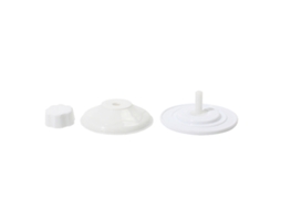 Cama Para Gato Com Ventosa A Vácuo 8.5cm Plástico Branco Com Parafuso Para Janela Vidro Porta