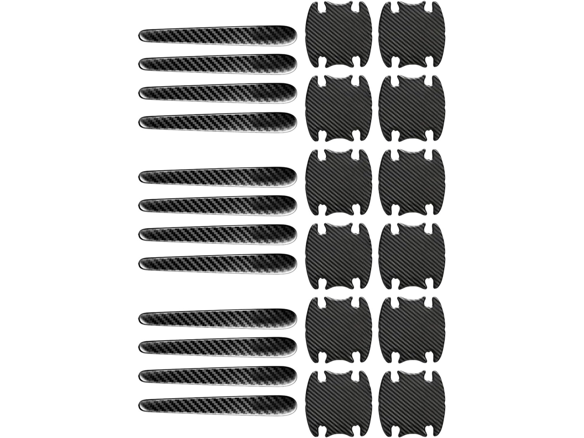 Kit De 3 Peças Película Protetora Para Maçanetas Portas Carros,acabamento Resistente A Arranhões
