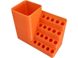 Organizador De Pontas Chave Fenda, Caixa Organizadora Hexagonais E