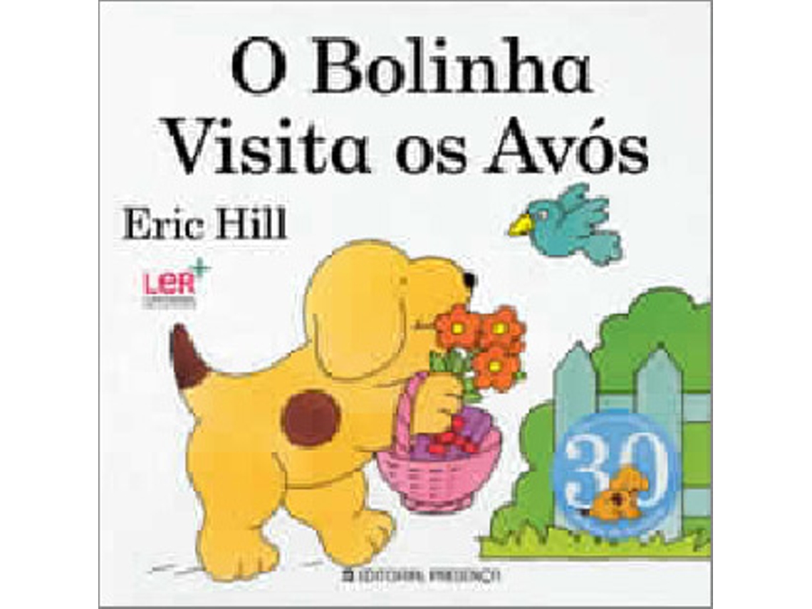 Livro O Bolinha Visita os Avós de Eric Hill (Português)