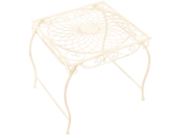 Mesa De Jardim Zarina Creme Antigo