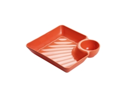 Pratos para Dumplings com Compartimento para Molho NEVEANCE