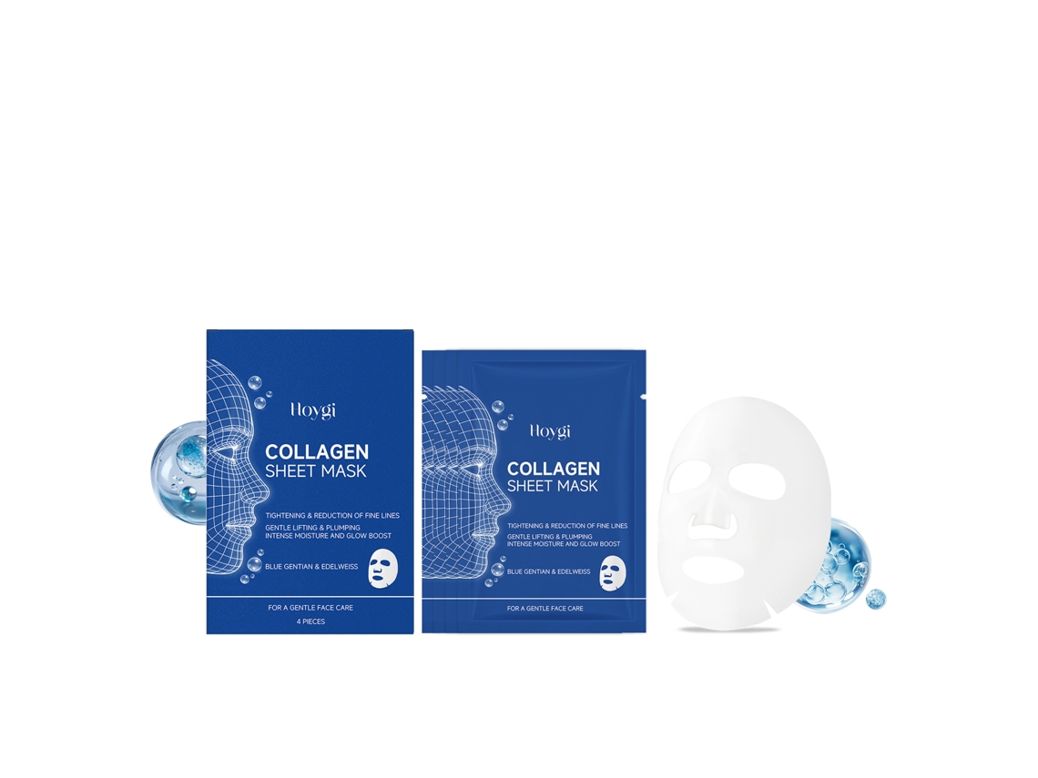 Máscara Facial LAXISCREED com Colágeno para Firmeza e Elasticidade