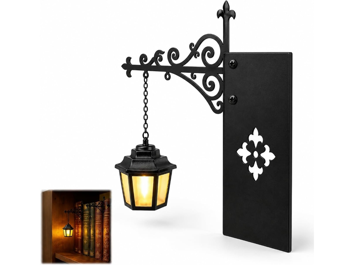 Luminária Vintage Led Para Estante