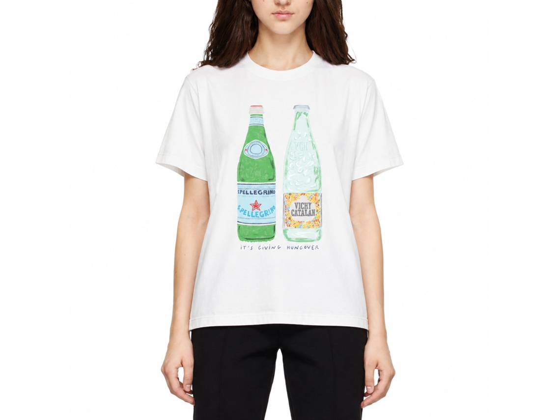 Camiseta Rockinstone Its Giving Hungover Lauren Emmett Art, estilo único de designer.