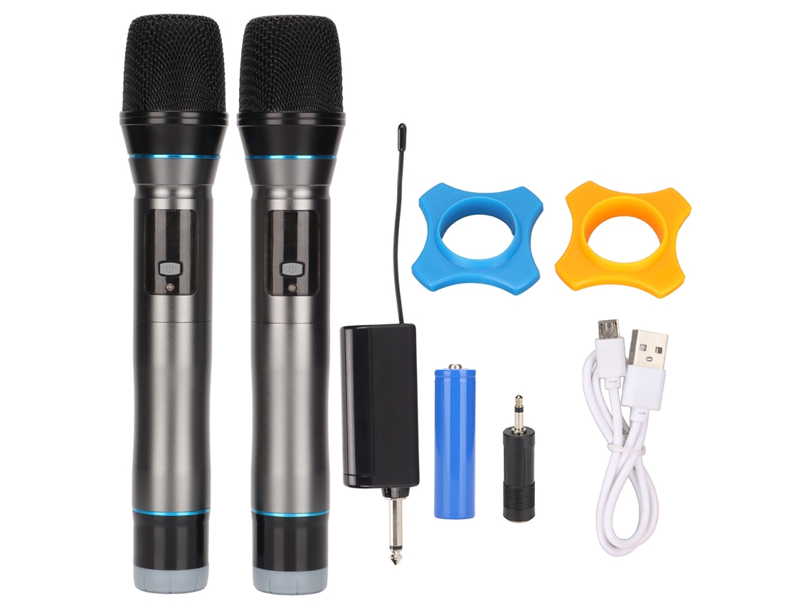 Microfone Sem Fio LAXISCREED Uhf Dual 6.35
