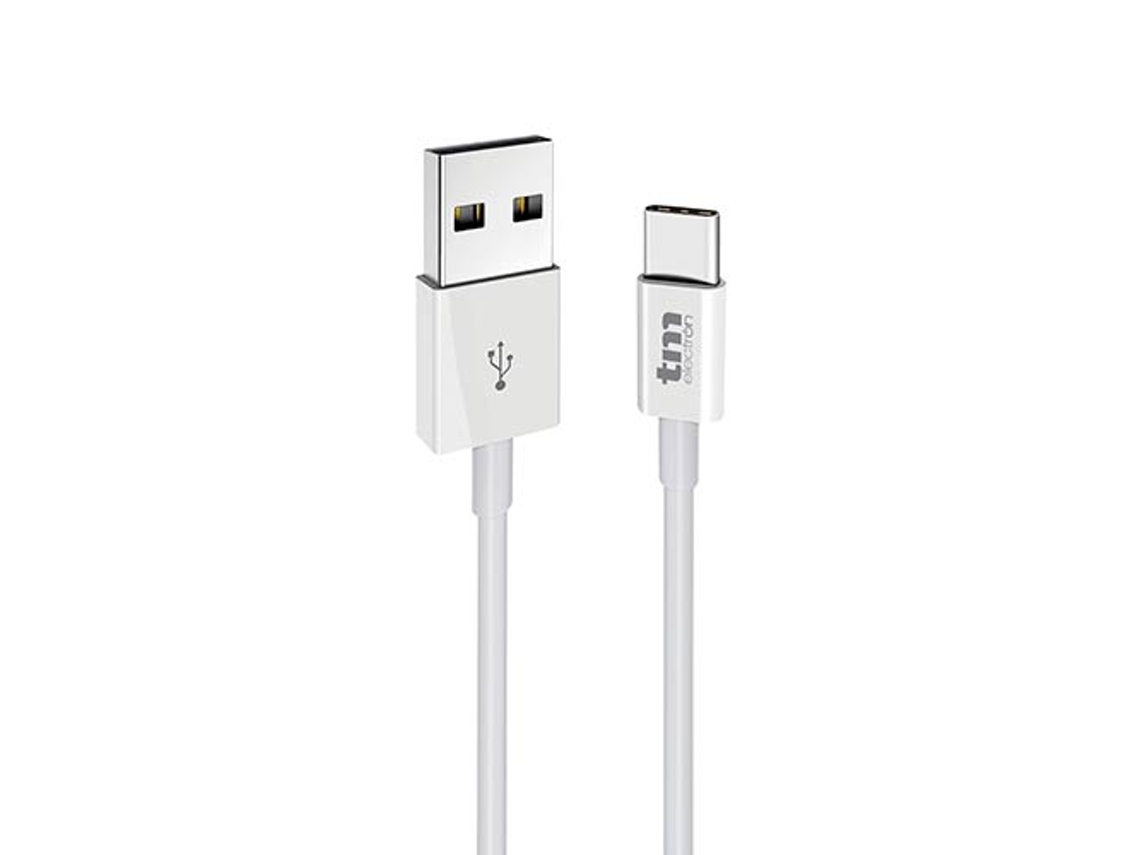 Conexion Usb A Tipo C 2.4a Pvc 1m
