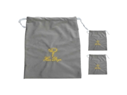 Conjunto de 3 Bolsas Viagem para Secador Cabelo com Cordão Armazenamento Acessórios GOKOCO (30x35cm)