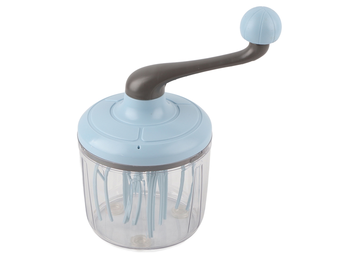 Batedeira de Ovos Manual Multifuncional Forma de Mão para Creme 1100ml