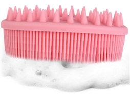 Conjunto De 2 Escovas Silicone Para Banho, Ideais Para Limpeza E Massagem Portátil No Chuveiro
