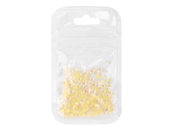 Rebe - 300 unidades de pérolas de cristal artificiais para unhas DIY, mini pérolas micro pérolas, acessórios decorativos para manicure.