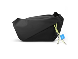 Mochila Tiracolo Tipo Tiracolo Bolsa de Ombro para Homens e Mulheres Mochila com Alça Única Preta