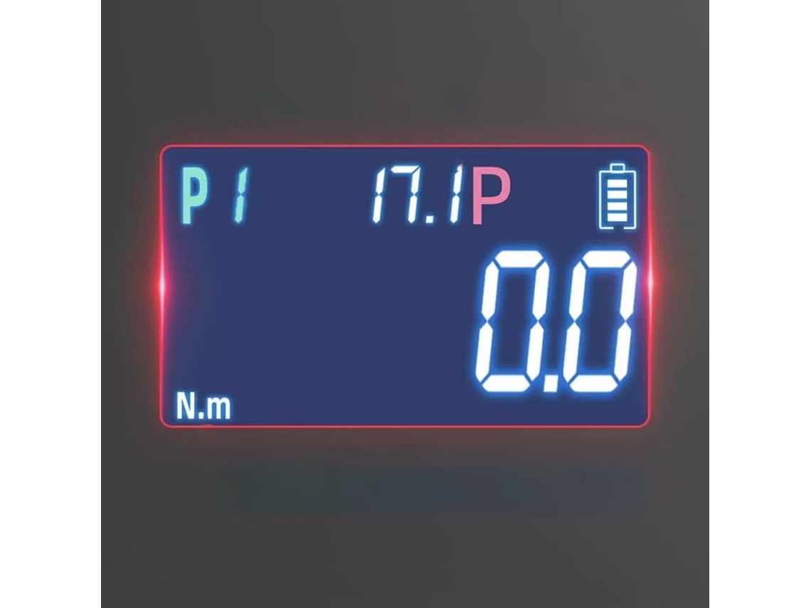 Medidor de Torque Digital 0-200 Nm Com 1/2 Polegada Encaixe, Testador