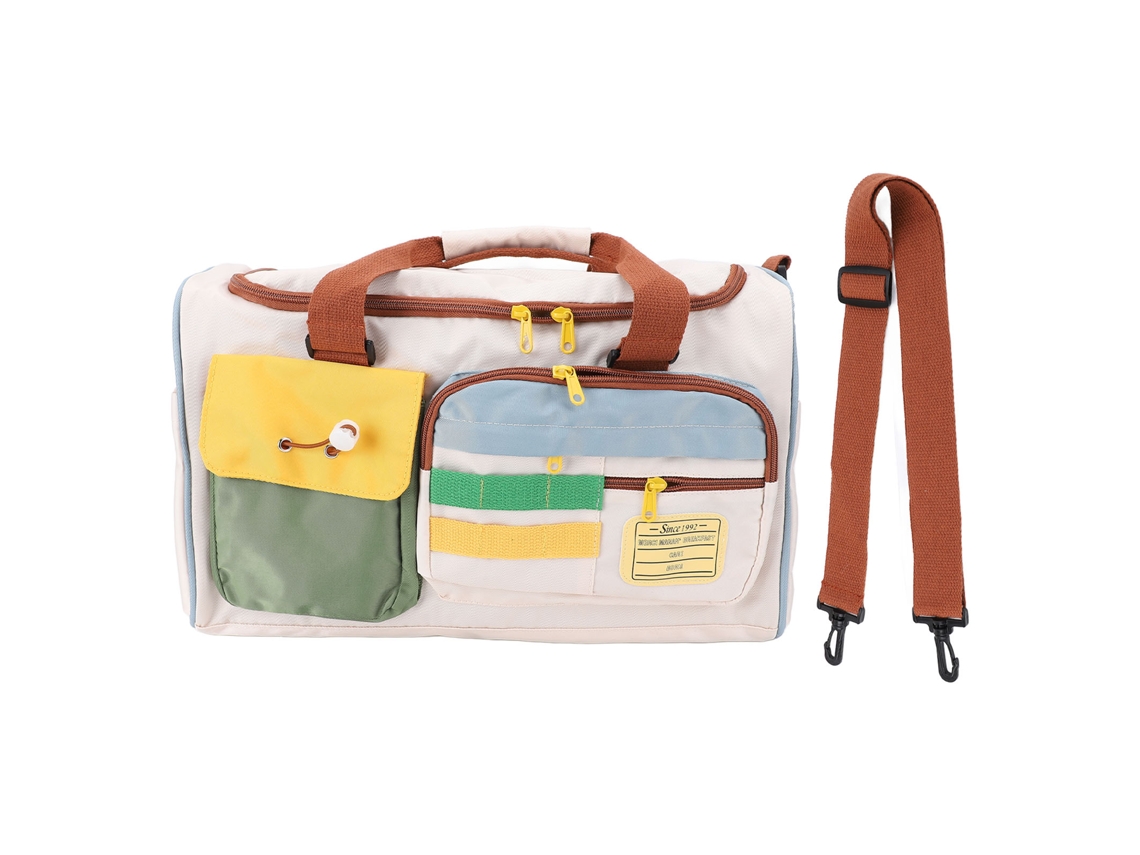 Bolsa de Viagem Grande com Alta Capacidade e Alça Ajustável para Viagem de Negócios, Academia com S/MARCA