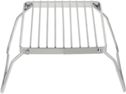 Churrasqueira Portátil Dobrável De Aço Inoxidável Para Uso Externo, Ideal Para Churrascos E Piqueniques