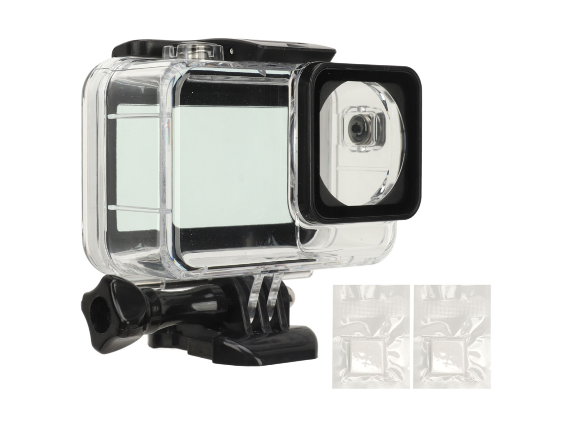 Action Camera Waterproof Case 40m 131ft Triple Fold Buckle Dustproof Sport Camera Diving Housing For Osmo Action 4 3 LAXISCREED