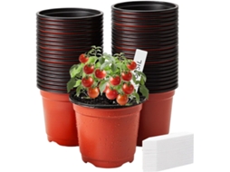 Vasos de Flores Reutilizáveis, Flexíveis e Portáteis para Suculentas, Adequados para Uso Interno e Externo, Jardim, CHABERLU