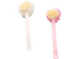 Conjunto De 2 Escovas Banho Iplusmile Com Cabo Longo Para Uso Nas Costas E No Corpo Durante O Ou Ducha, Com Estampa