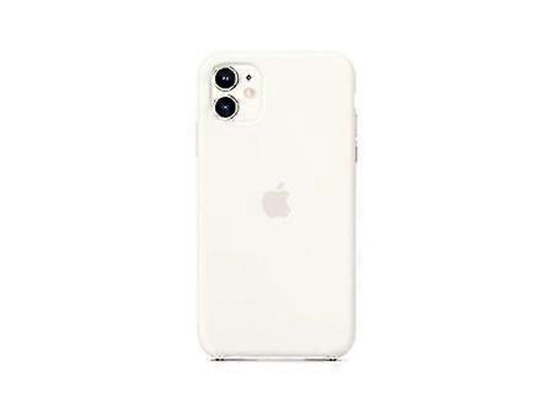 Capa De Silicone Branca Para Iphone 11
