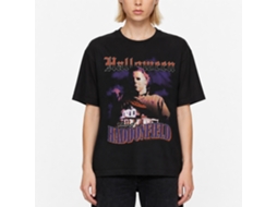 Rockinstone Halloween Terror Of Haddonfield Black T-shirt Size:s