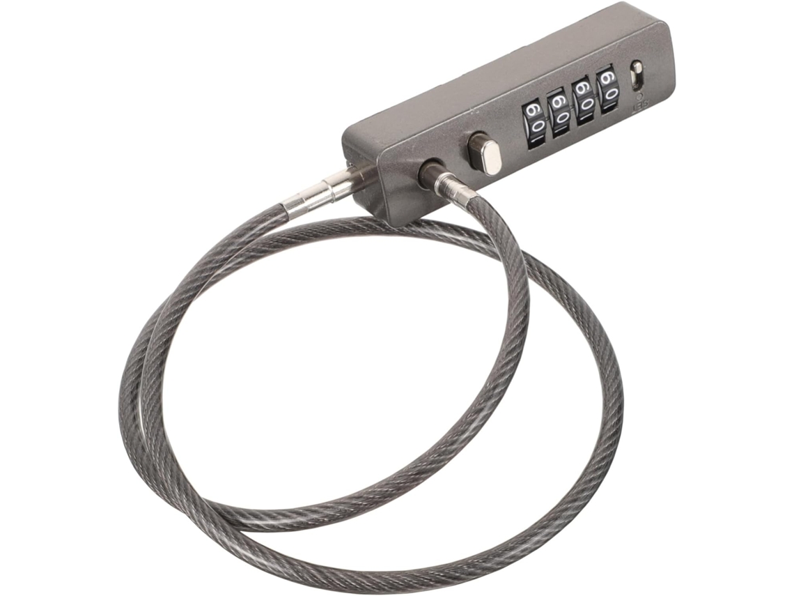 Cadeado De Cabo Com Combinação Ajustável Para Bicicleta, Esqui, Snowboard, Mala E Bagagem. Cadeado De Cabo Com Combinação Ajustável Par Gokoco