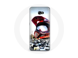 Capa para Samsung Galaxy A3 2017 Casque MotoCross