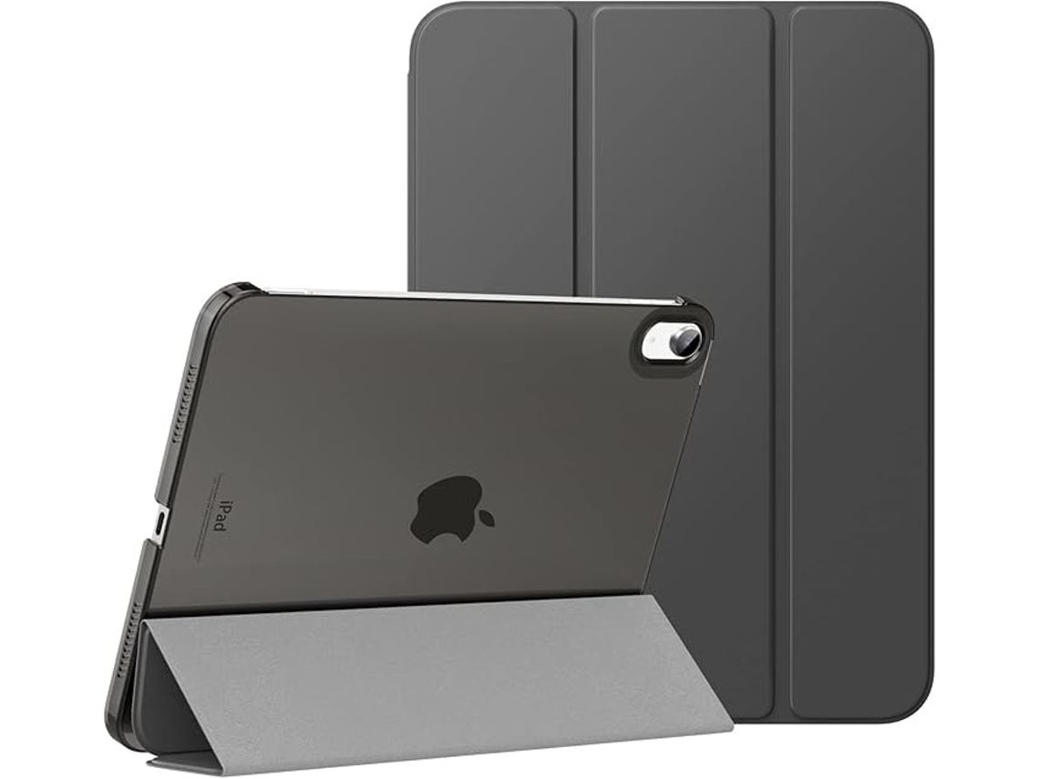 Lurelia Capa Para Touch Id Em Couro Sintético, Pc E Microfibra, Magnética, Transparente, Azul