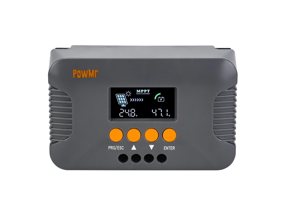 Controlador De Carga Solar, Corrente Máxima De 10a, Display Lcd, Mppt Boost 10a