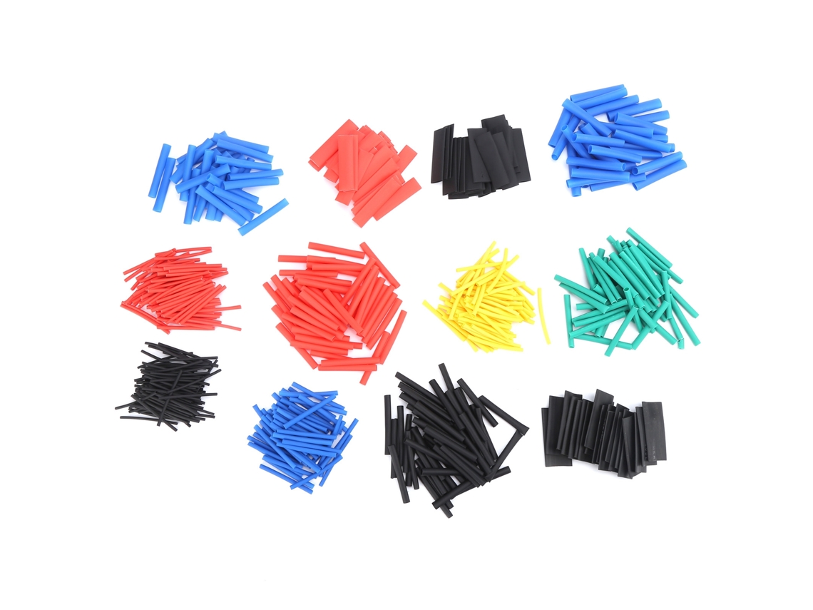 Kit De 560pcs Mangas Termorretráteis Coloridas Isolantes Proteção Elétrica