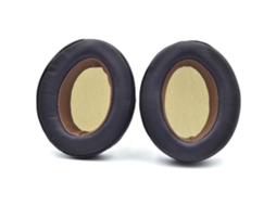 Set De Almofadas Zruxe Para Auscultadores Sennheiser Hd1 / Momentum (2 Unidades, Marrom, Substituição Over-ear)
