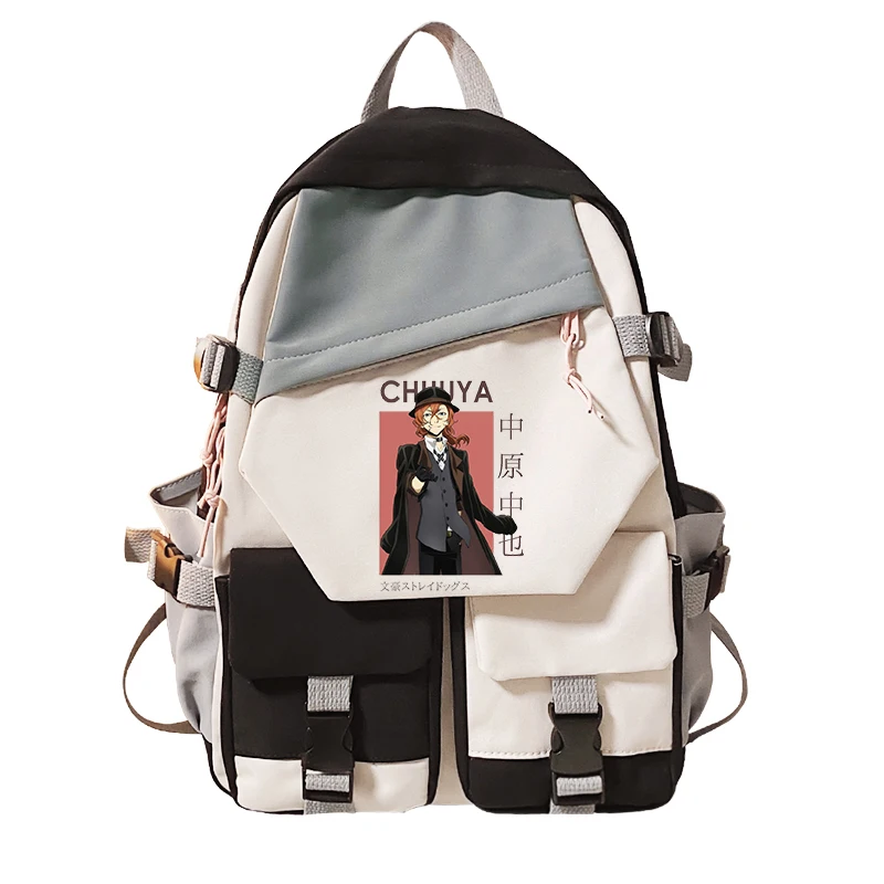 Mochila Infantil, Feminina, Estampa Anime, Aulas
