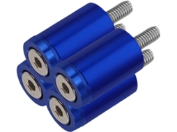Kit espaçador para capô do motor com ventilação turbo