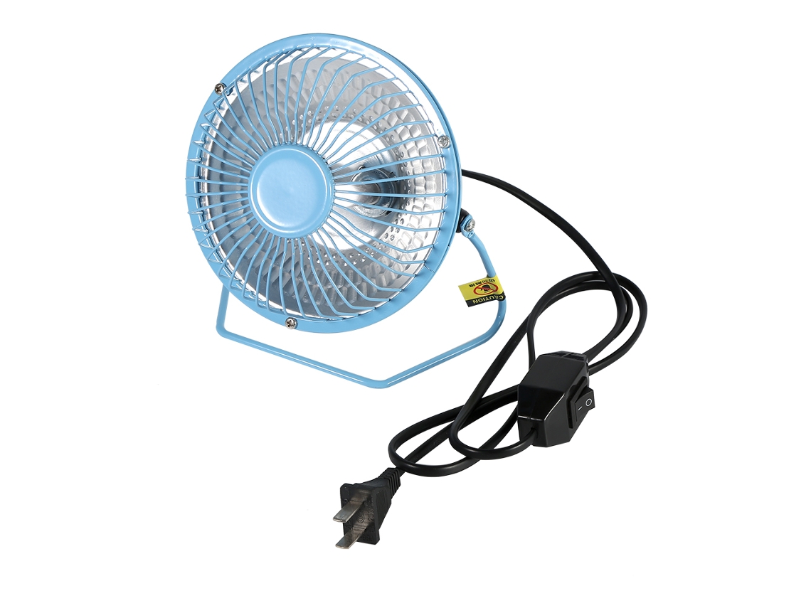 Aquecedor De Ambiente Laxiscreed Compacto E Portátil Azul, 220v, Para Espaços Domésticos
